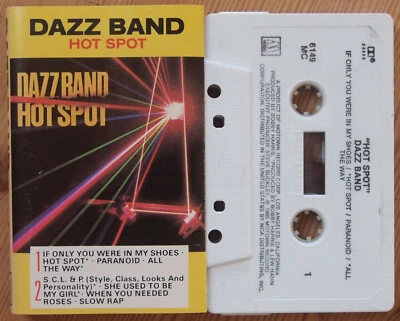 DAZZ BAND - HOT SPOT (MOTOWN 6149MC) 1985 USA CASSETTE TAPE SOUL FUNK DISCO EX! - Image 1 of 3