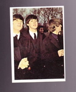 1964 TOPPS BEATLES COLOR CARD # 59 NEAR MINT