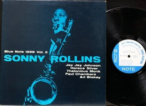 SONNY ROLLINS "VOL.2" BLUE NOTE BLP1558 NY MONO RVG Laminated Cvr VG++/VG++ - Imagen 1 de 4