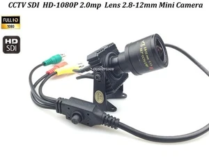 CCTV Panasonic 2.0MP Full 1080P Lens Zoom 2.8-12mm mini HD SDI Camera - Picture 1 of 5
