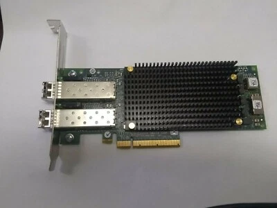 Emulex P005300-01C 8GB 2 Port Fiber Channel Network Adapter with GBIC - Image 1 of 4