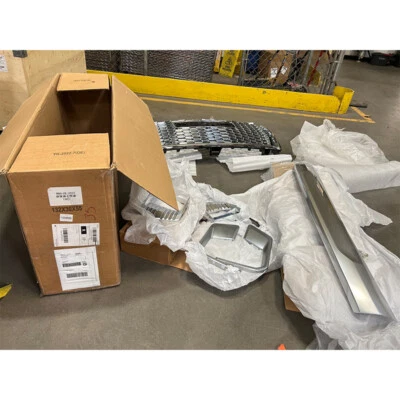 Used For 2021-2024 GMC Yukon/XL Denali Front Bumper Grille Galvanized Silver - Изображение 1 из 4