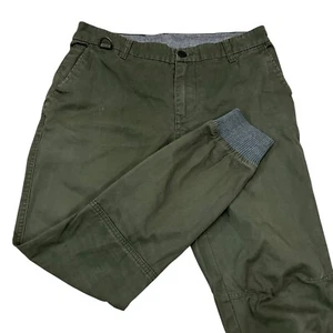 Kith Mercer II Pants Men 30X25 Olive Green Lightweight Twill Ankle - Picture 1 of 11