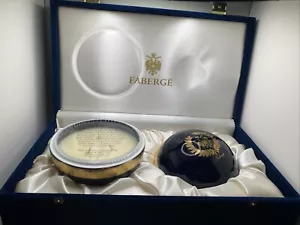 Limited Edition Faberge / Limoges Porcelain Candle In Original Box - Picture 1 of 7