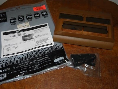 Metra Turbo Car Stereo Installation Kit 1988-94 Chevy GMC 1500 Truck Brown - Image 1 of 3