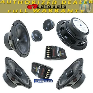 CDT AUDIO COM 626CR 6.5" REAR FILL CAR AUDIO COMPONENT & COAXIAL SPEAKERS NEW - Picture 1 of 2