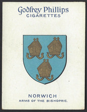 PHILLIPS - ARMS OF THE ENGLISH SEES - #15 NORWICH