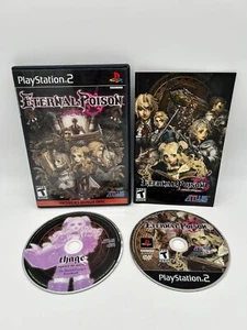 ETERNAL POISON Sony PlayStation 2 PS2 CIB Complete Box Manual Authentic Tested - Picture 1 of 9