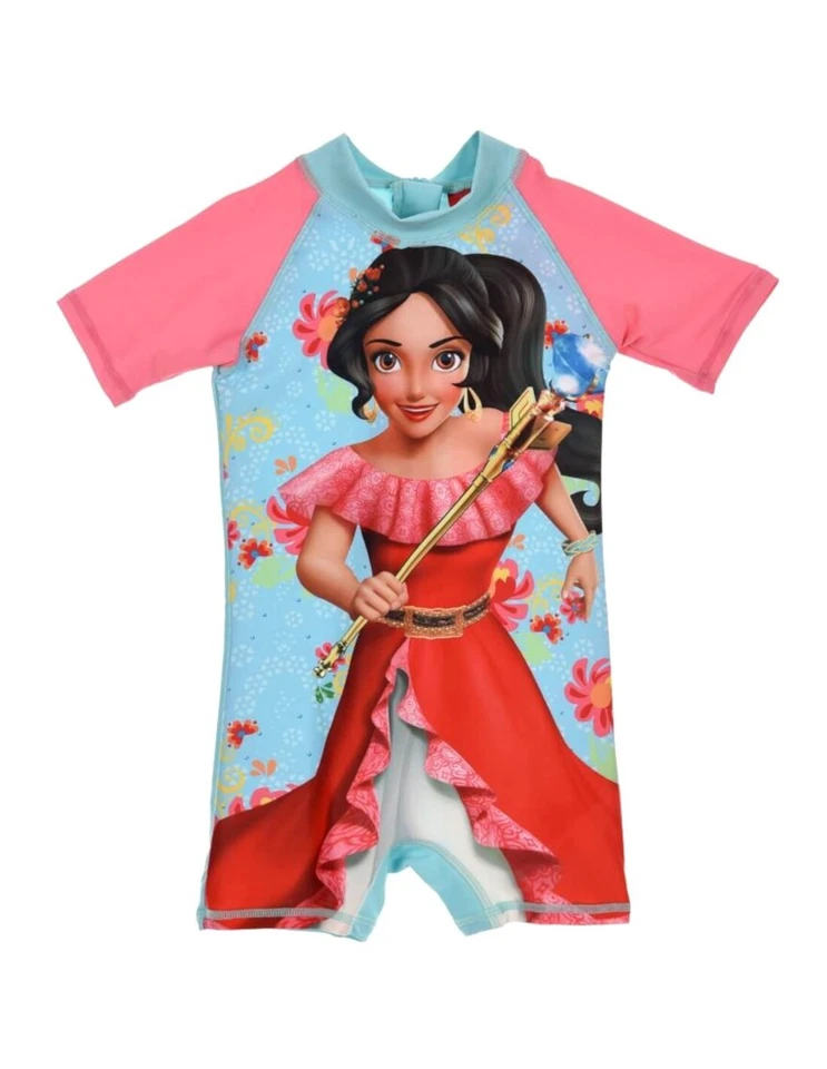 DISNEY ELENA VON AVALOR Disney - Elena von Avalor - Badeanzug - Sonnenschutz - Body - rosa