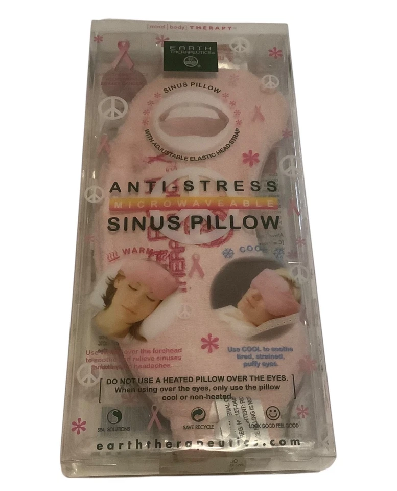 Earth Therapeutics Almohada Sinusal Cálida o Fría Antiestrés Correa para la Cabeza Ajustable Foto 1 de 4