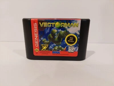 Sega Genesis VECTORMAN Videogame - RARE - Kids to Adults - Vintage Gaming - Image 1 of 3