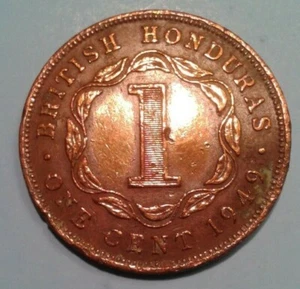Honduras 1 Cent coin 1949 - Picture 1 of 2