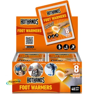 Hot Hands HotHands Feet FOOT WARMERS = 40 PAIRS - Picture 1 of 1