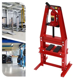 Placas de prensa hidráulicas de taller ajustables para piso de garaje con marco en A de 6 toneladas 6T/13227 libras - Imagen 1 de 19