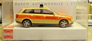 Busch 49262 1:87 H0 Audi A4 Avant Malteser Notarzt NEU OVP - Bild 1 von 4