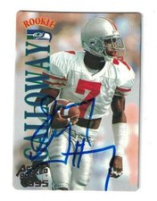 Joey Galloway Signed Autographed 1995 Action Packed Card Ohio State