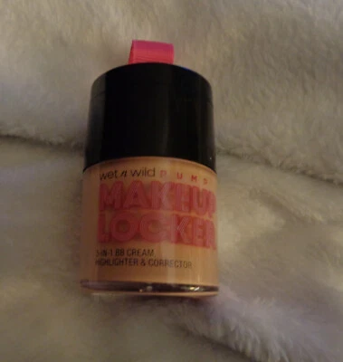 New Wet n Wild Pump Makeup Locker 3in1 BB Cream, Highlighter & Corrector Medium - Image 1 of 3
