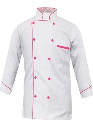Doublebreasted Jacket Men Chef Works Coat Kitchen Uniform Cook Shirt - Image 1 of 4