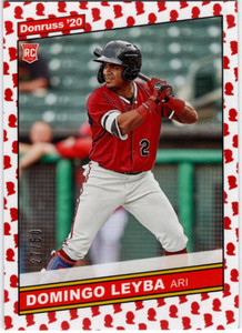 2020 Donruss Presidential #255 Domingo Leyba RC Rookie Card SER NUM 27/50💥⚾💥