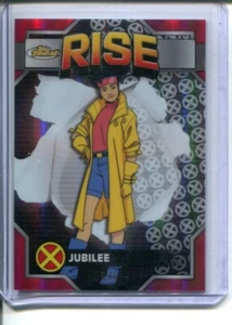 2025 Topps Finest X-MEN #63 Jubilee Rise rifrattore rosso 5/5 - Foto 1 di 2