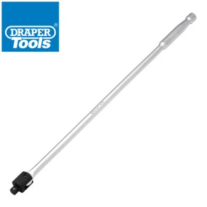 600mm Flexi Knuckle Breaker Bar 1/2" Sq. Dr. Chrome Vanadium Steel Draper 24278 - Picture 1 of 9