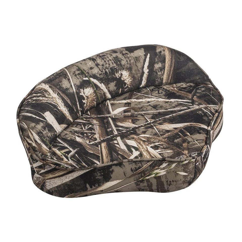 Wise Camo Casting Pedestal Seat Realtree Max 5 Boat Chair Foam Padding 15x11 - Image 1 of 1