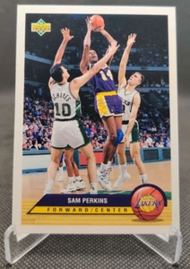 1992/93 Upper Deck McDonalds #P22 Sam Perkins Los Angeles Lakers basketball card - Picture 1 of 2
