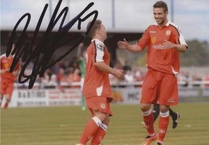 CREWE: BILLY WATERS SIGNED 6x4 ACTION PHOTO+COA - Picture 1 of 1