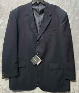 Giacca Tuta Lucci Collezione Cappotto Sportivo Blazer Uomo 48L Blu Navy Classico Nuova con etichette - Foto 1 di 10