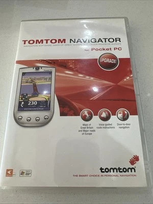 Tom Tom For Pocket PC & Upgrade Pack (Navigator 5) BUNDLE Original Software - Image 1 of 4