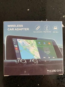 Wireless Carplay Adapter Converts Wired Car Play to Wireless, Plug and Play - Picture 1 of 4