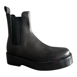 Bottega Veneta Torino Chelsea Boots Größe 8 Schwarz Leder Stiefelette - Bild 1 von 20