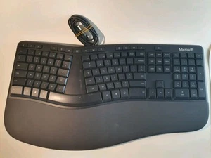 Microsoft Ergonomic Keyboard for Business - Wired (LXM-00001) - Afbeelding 1 van 5