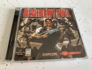 RESIDENT EVIL PC CD ROM 1997 manual Capcom Virgin Interactive en muy buen estado+ Windows 95 - Imagen 1 de 8