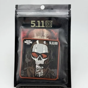 5.11 Tactical Call Of Duty Warzone Ghost Skull Tactical Patch Edition Limited - Picture 1 of 4