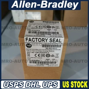 New AB 1794-IF2XOF2I/A NEW Factory Sealed FIex 2 Lnpnt 2 Output Analog Module - Picture 1 of 2