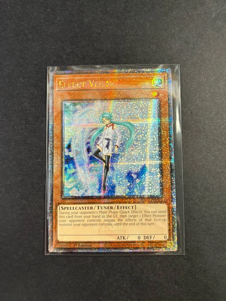 YuGiOh! Effect Veiler (Quarter Century Secret Rare) RA01-EN003 25th Anniversary - Image 1 of 4