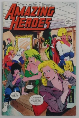 Amazing Heroes #190 FN; Fantagraphics | Adam Hughes - we combine shipping - Image 1 of 2