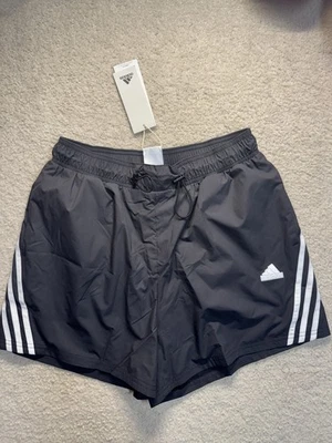 Adidas Womens Future Icons 3-Stripes Woven Running 3” Shorts Asia Release Size M - Image 1 of 4