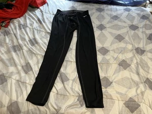 Carhartt Force Base Layer Black Thermal Pants Mens Size M Pull On - Picture 1 of 5