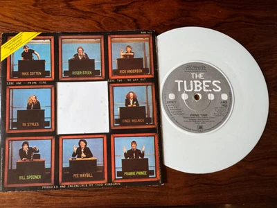 THE TUBES - PRIME TIME - UK - 7" SINGLE - WHITE VINYL - Image 1 of 2