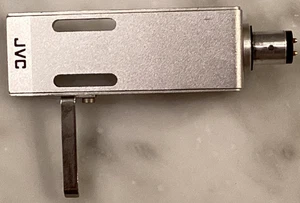 JVC SILVER HEADSHELL - Picture 1 of 2