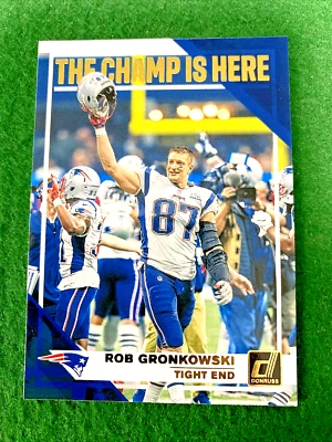 2019 Donruss Insert Rob Gronkowski New England Patriots Tampa NFL - Image 1 of 2