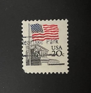 Clearlake Park, California Precancel - 20 cents American Flag - U.S. #1894 - CA - Picture 1 of 1