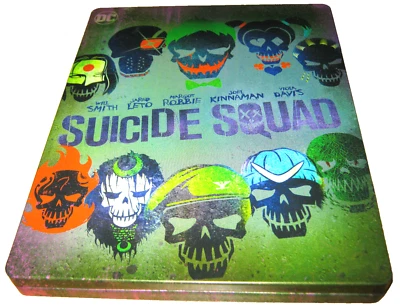 Escuadrón Suicida - Margot Robbie - En muy buen estado - Blu-ray - Edición Steelbook Foto 1 de 2