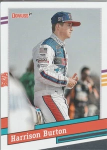 HARRISON BURTON 2024 DONRUSS 91 RETRO CARD 140 WOOD BROTHERS DAYTONA WINNER - Bild 1 von 2