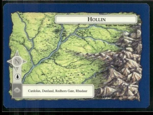 1995 Lord of the Rings Middle Earth CCG Blue Border - Hollin - Picture 1 of 2