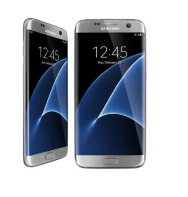 Original Samsung Galaxy S7 EDGE G935U 32GB Unlocked Smartphone Silvery A+++ US - Image 1 of 4
