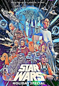 Star Wars "Holiday Special" Original Pop Art Print - 13 x 19 Poster - Picture 1 of 1