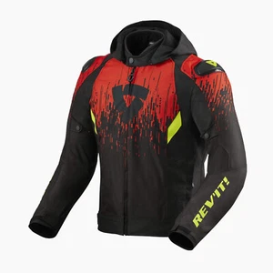 Giacca moto Revit Quantum 2 H2O rosso red jacket autunno inverno impermeabile - Picture 1 of 3